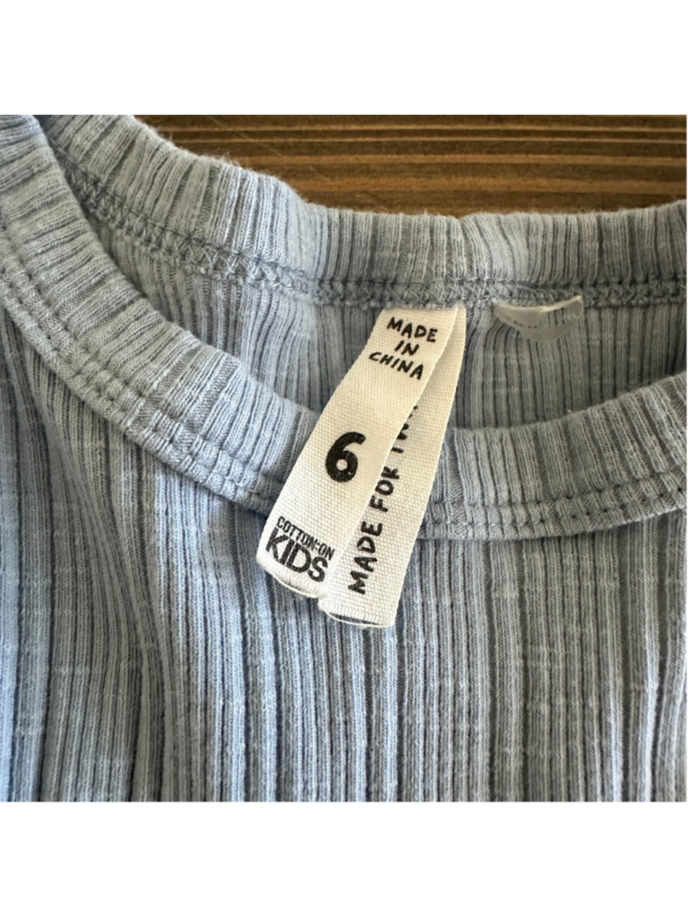 Cotton On Kids Blue Tulle Dress Girls Size 6 Long Sleeve Party Dress - Picture 2 of 6